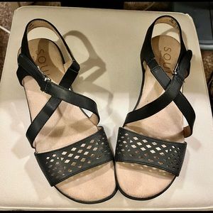 Black Soul Naturalizer sandals, used a couple of times. Size 7.5W